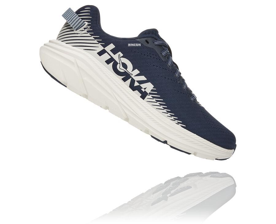 Hoka One One Løbesko Dame - Rincon 2 - Mørkeblå/Hvide - 073425FGL